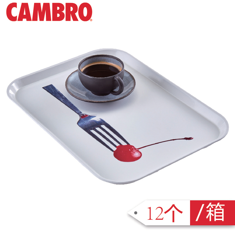 美國CAMBRO勘寶高強(qiáng)度光滑玻璃鋼托盤多種顏色可添加logo